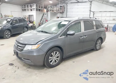 2014 Honda Odyssey Exl from USA, damaged, VIN 5FNRL5H64EB087530